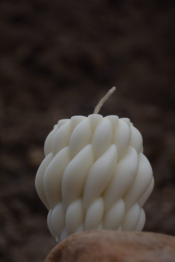 Twisted candle